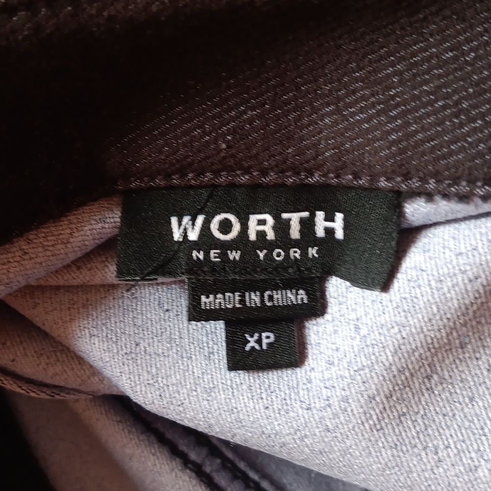 Worth Denim Color Block Jacket - Picture 3 of 9